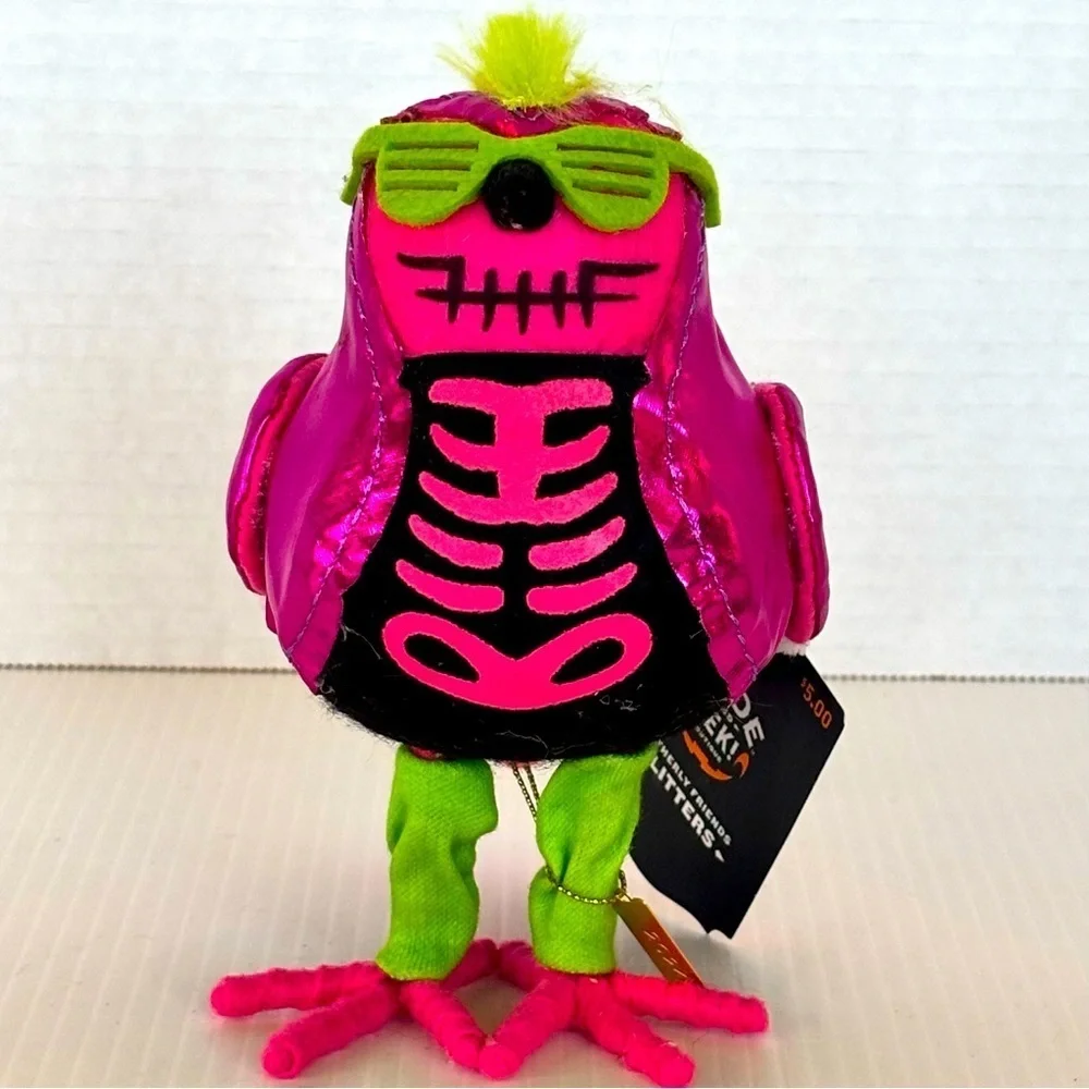 Target Hyde and Eek Halloween Glitters Punk Rocker Bird Featherly Friends 2024